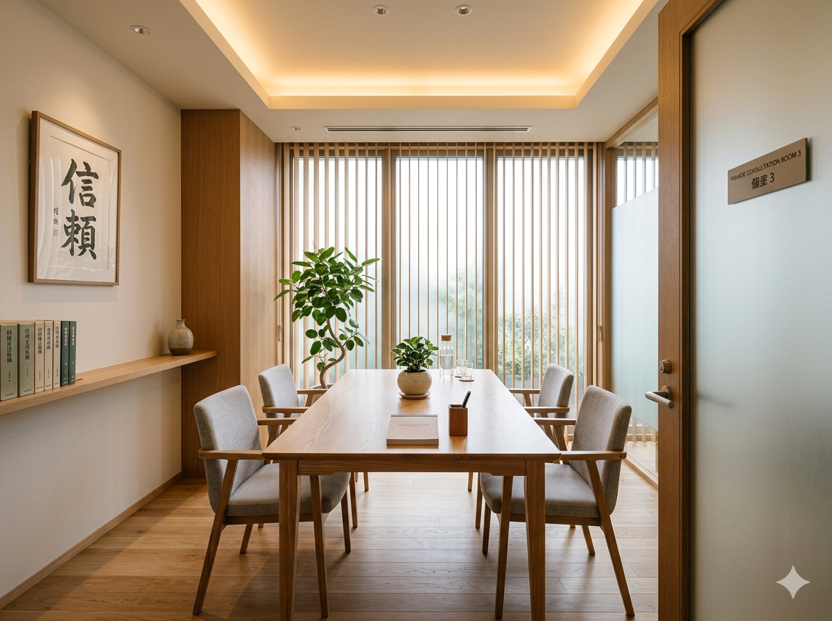 東多摩川法律事務所 相談室（完全個室）